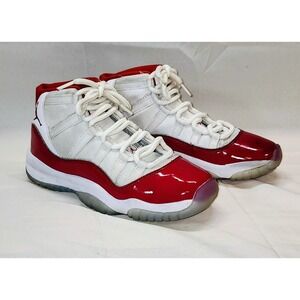 🔥 Nike Jordan 11 Retro High Cherry Size 6y 7.5w Great Price! 🔥